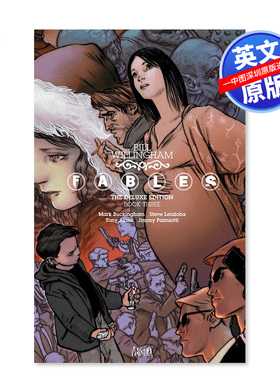 英文原版 寓言 精装豪华版第3册 Fables: The Deluxe Edition Book Three 奇幻绘本小说
