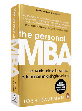 预售英文原版 在家就能读MBA 掌握经营的艺术  The Personal MBA 商业学习指南 乔希考夫曼 英文版进口经济管理书籍 正版
