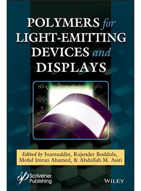 【预售 按需印刷】英文原版用于发光的聚合物Polymers for Light-Emitting De原装进口正版书籍