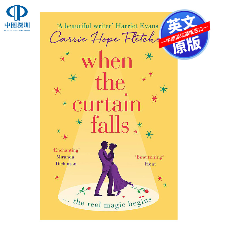 英文原版 当帷幕落下 When The Curtain Falls 星期日泰晤士报五大畅销书 全英文版恐怖神秘小说