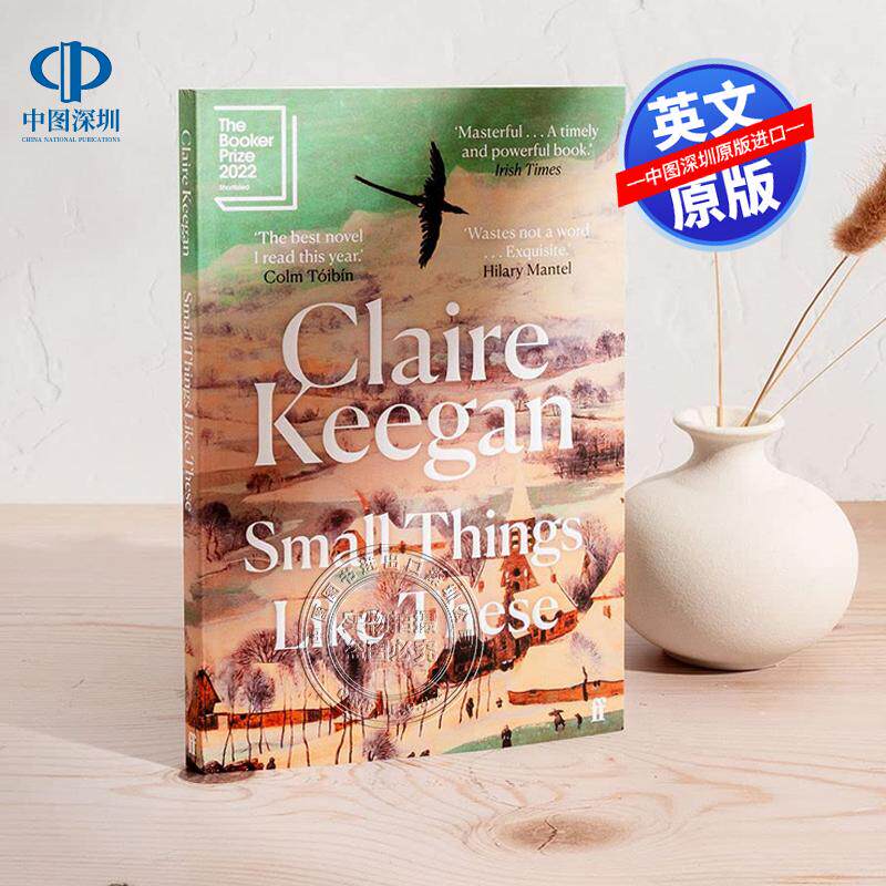 英文原版 像这样的小事 2022年布克奖短名单 墨菲新电影原著小说 Small Things Like These 爱尔兰短篇小说女王 克莱尔 吉根