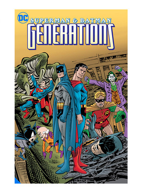 英文原版 DC漫画 超人与蝙蝠侠 Superman & Batman: Generations Omnibus 精装收藏版
