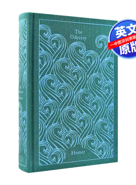 英文原版 The Odyssey 奥德赛 企鹅经典布面 精装 世界经典名著小说 Penguin Clothbound Classics 中小学生英语课外读物