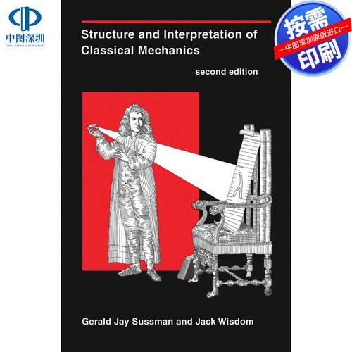 预售【按需印刷】经典力学的结构与解释（第二版）Structure and Interpretation of Classical Mechanics, second edition企鹅兰