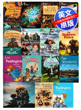 【深图】新版柯林斯大猫英语分级阅读15阶 祖母绿色套装C级15册 Collins Big Cat-Band Emerald  Set C 学生英文分阶课外教材读物