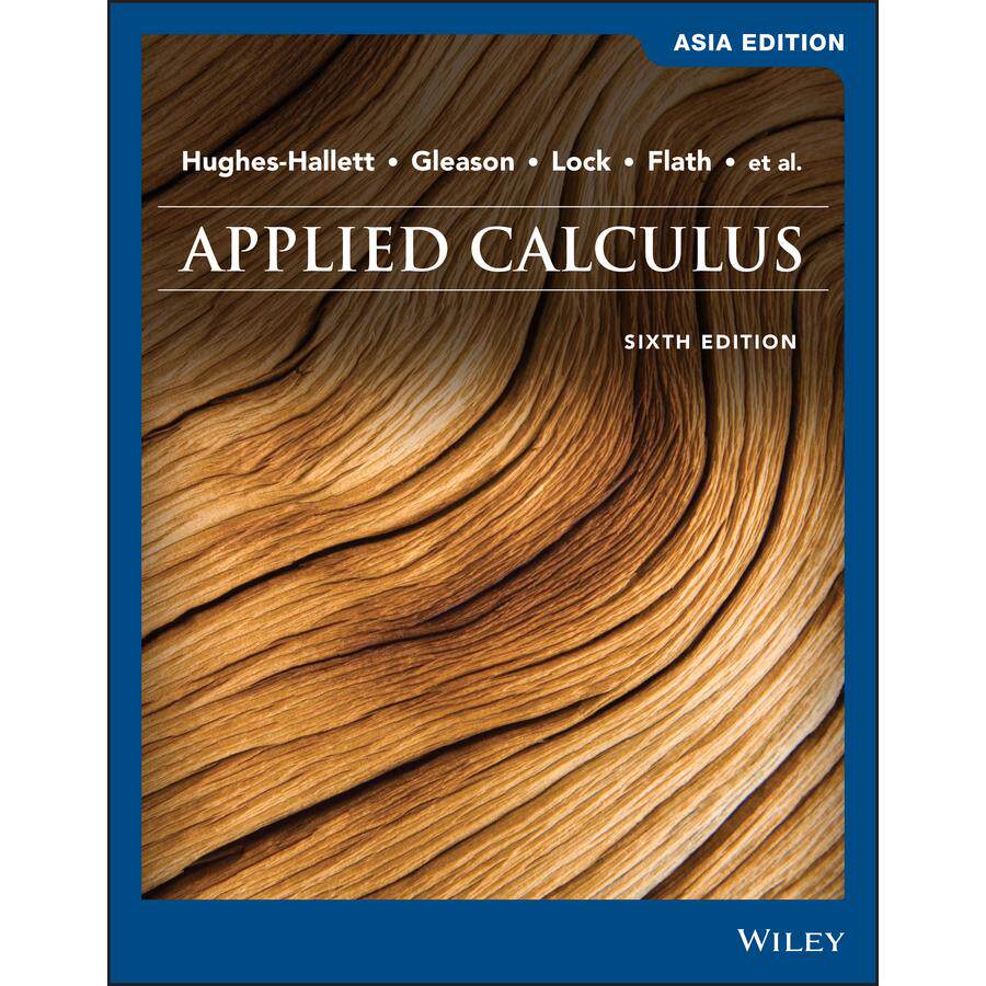 【预售 按需印刷】英文原版应用微积分亚洲版Applied Calculus 6e Asia Edition原装进口正版书籍