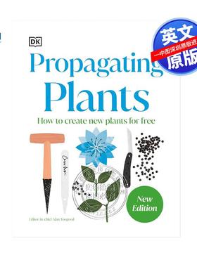 英文原版 DK RHS植物扦插手册科普指南 精装百科 RHS Propagating Plants How to Grow Plants for Free