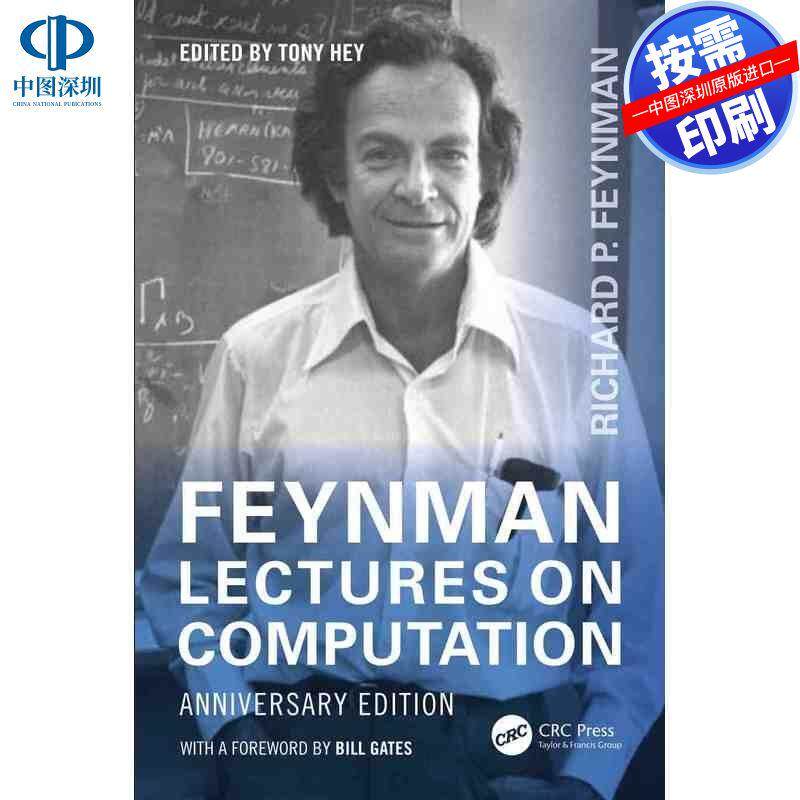 预售【按需印刷】英文原版 费曼计算讲义 Feynman Lectures on Computation 原装进口正版书籍