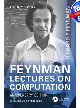 预售【按需印刷】英文原版 费曼计算讲义 Feynman Lectures on Computation 原装进口正版书籍