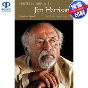 预售【按需印刷】英文原版 与吉姆·哈里森的对话，修订和更新版 Conversations with Jim Harrison  Revised and Updated 原装进