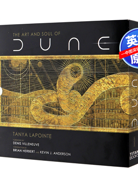英文原版 The Art and Soul of Dune 沙丘 电影艺术设定集画册 维伦纽瓦 甜茶 张震 Timothée Chalamet 赫伯特 进口正版