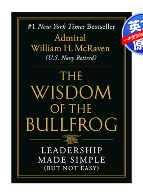 英文原版 牛蛙的智慧 领导变得简单（但并不容易）The Wisdom of the Bullfrog: Leadership Made Simple 进口正版