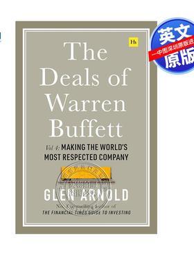 预售英文原版 沃伦·巴菲特的交易 第4卷 成为世界上受尊敬的公司 精装 价值投资经济交易指南 The Deals of Warren Buffett