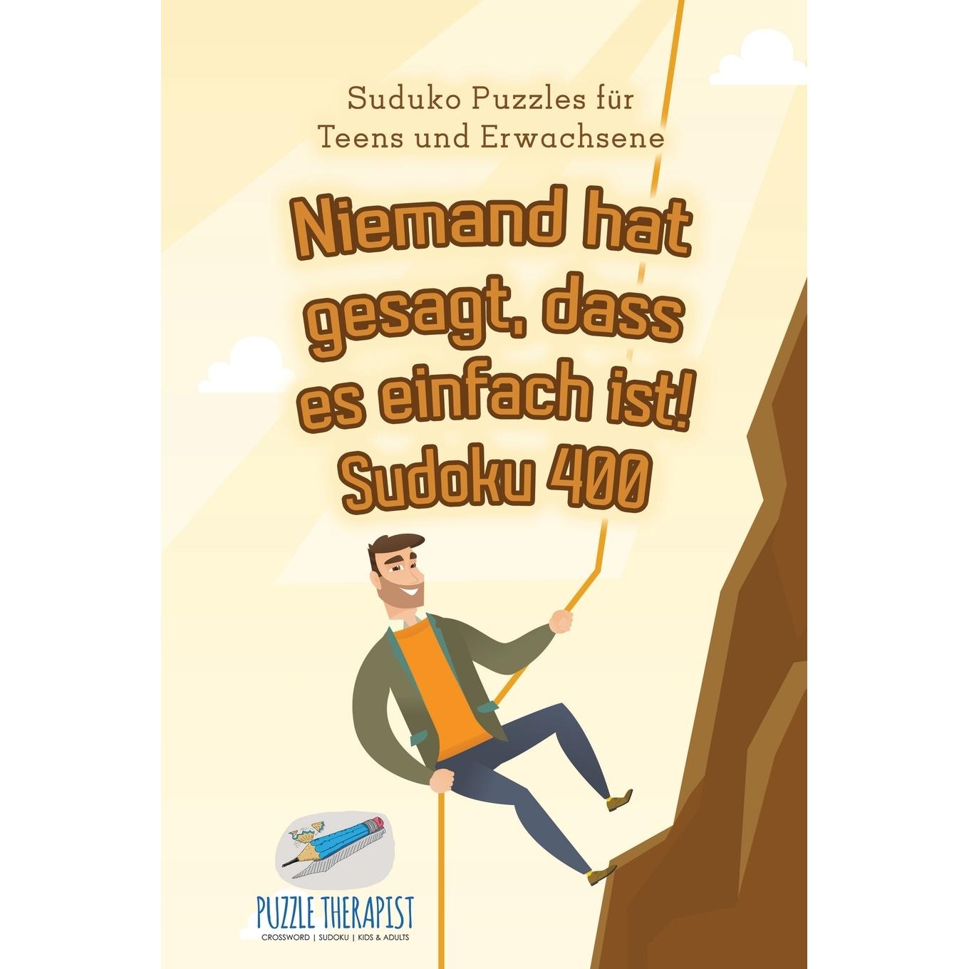 【预售 按需印刷】德文原版Niemand hat gesagt  dass es einfach ist! Sudoku 400 | Suduko Puzzles für Teens und Erwachsene