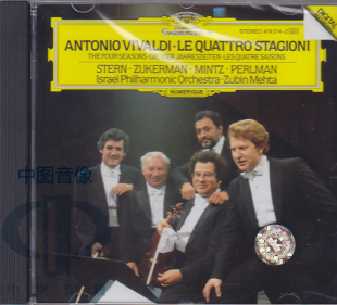 维瓦尔第：四季 4192142 原装 环球DG 现货 进口 中图音像