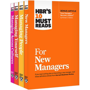英文原版 新经理人如何提升指南：学会领导别人，同时管理自己 哈佛商业评论 HBR's 10 Must Reads for New Managers Collection