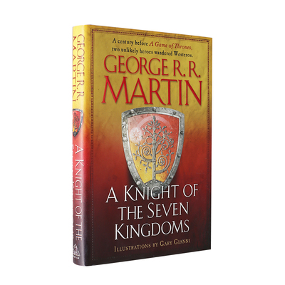 预售英文原版 权利的游戏前传 精装 A Knight of the Seven Kingdoms 七王国的骑士 冰与火之歌前传英文版 周边 进口书正版