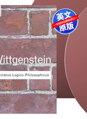 【预售 按需印刷】Tractatus Logico-Philosophicus  哲学逻辑论  英文正版书籍