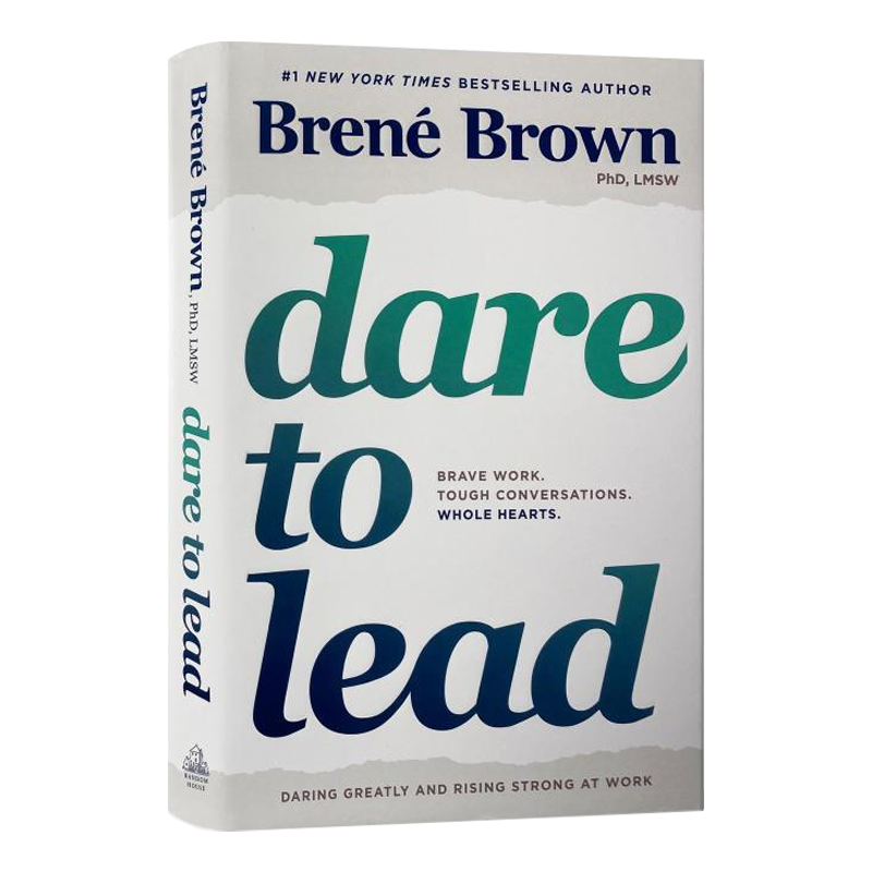 英文原版 领导的勇气 Dare to Lead 敢于领导 Brené Brown新书 Brave Work. Tough Conversations. Whole Hearts.自我提升