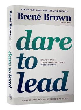 英文原版 领导的勇气 Dare to Lead 敢于领导 Brené Brown新书 Brave Work. Tough Conversations. Whole Hearts.自我提升