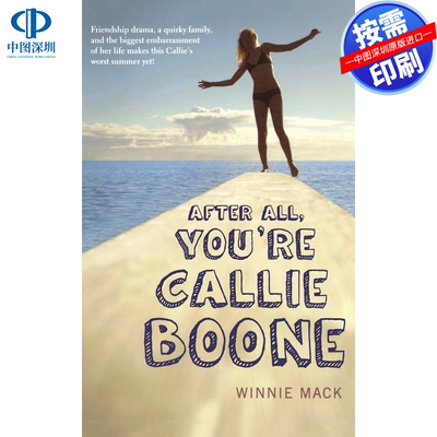 预售 按需印刷 英文原版 毕竟，你是卡莉·布恩 AFTER ALL  YOURE CALLIE BOONE 进口书籍正版