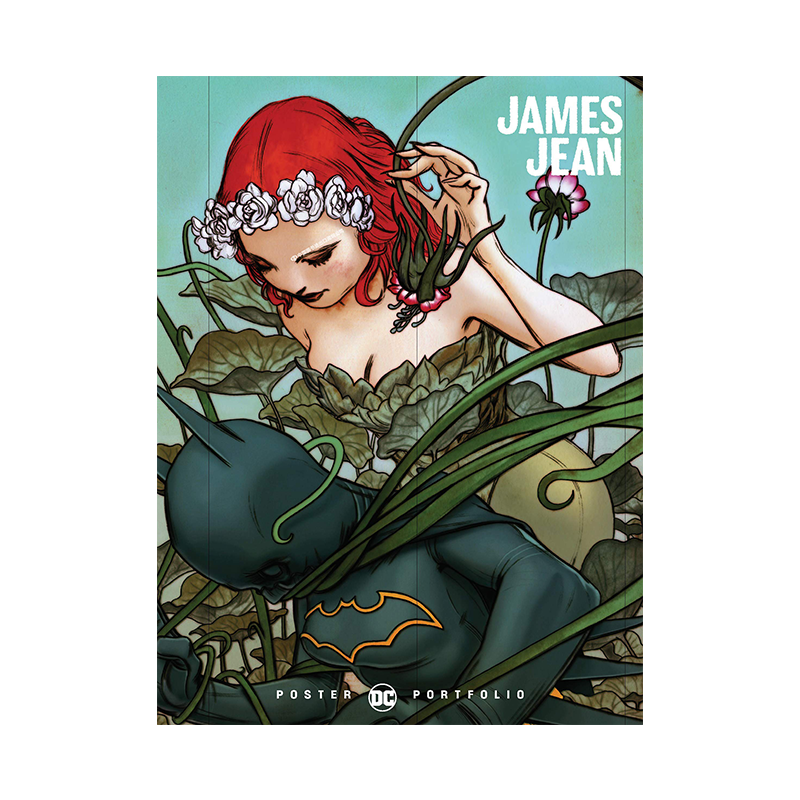 DC海报合集 詹姆斯·简 DC Poster Portfolio: James Jean 英文原版  DC漫画 封面画家 变体海报 周边 进口正版