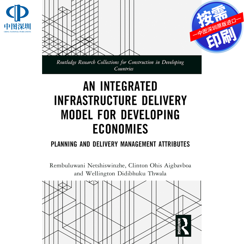 预售【按需印刷】英文原版 发展经济体的综合基础设施交付模型 An Integrated Infrastructure Delivery Model for Developing Eco