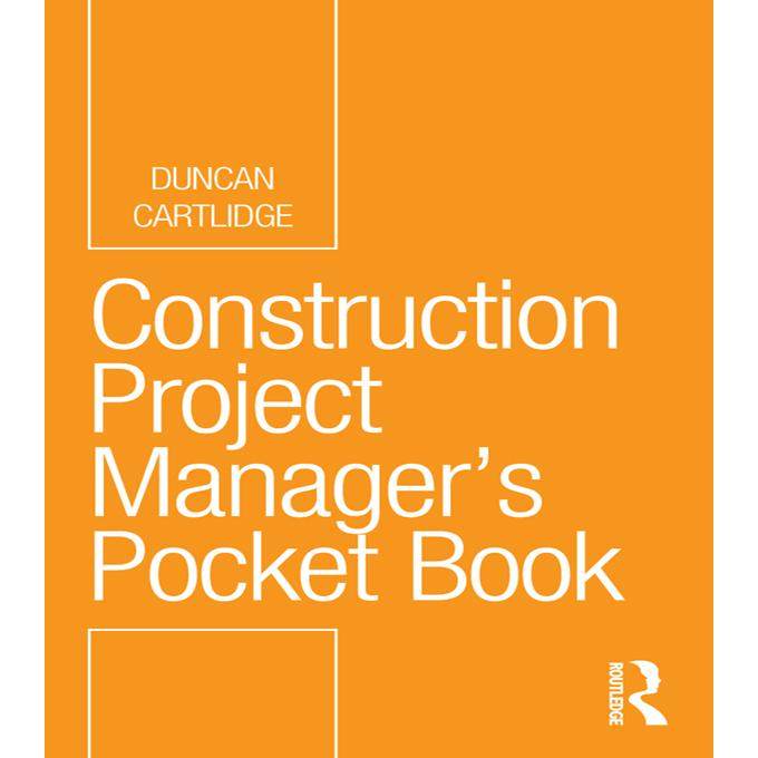 【预售 按需印刷】英文原版建筑工程项目经理手册Construction Project Manager’s Pocket Book原装进口正版书籍