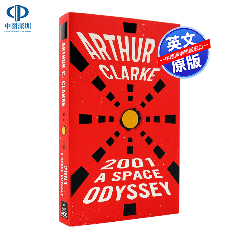 预售英文原版 2001 A Space Odyssey 2001太空漫游 阿瑟C克拉克 Arthur C. Clarke英文版科幻小说库布里克经典电影原著进口书正版