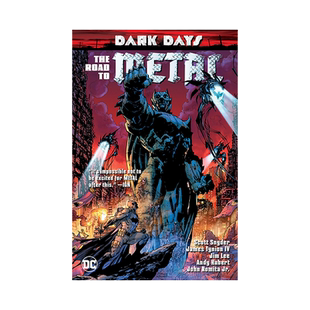 英文原版漫画 DC暗黑时代:通往金属之路 Dark Days Road to Metal DC大事件黑暗金属前奏 平装 美漫 美国华纳DC 英雄 蝙蝠侠 进口