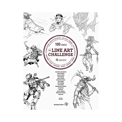 线条艺术挑战：100天100幅草稿