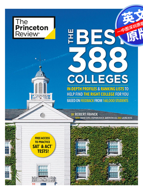 英文原版 2023 年 388 所大学：深入的个人资料和排名列表 The Best 388 Colleges, 2023 : In-Depth Profiles
