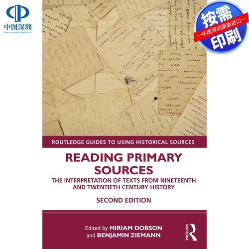 预售【按需印刷】英文原版 阅读原始资料 Reading Primary Sources 原装进口正版书籍