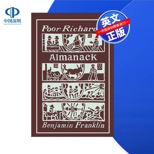 【预售 按需印刷】穷理查年鉴 Poor Richard's Almanack Benjamin Franklin 英文正版 进口图书