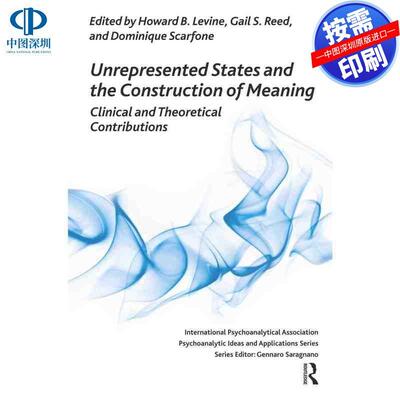 预售【按需印刷】英文原版 未代表国家与意义构建 Unrepresented States and the Construction of Meaning 原装进口正版书籍