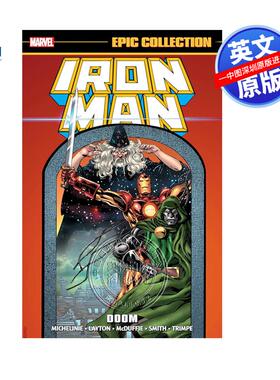 英文原版 漫威漫画 钢铁侠史诗系列：毁灭战士 Marvel Iron Man Epic Collection: Doom