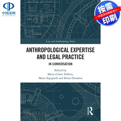 预售【按需印刷】英文原版 人类学专业知识与法律实践 Anthropological Expertise and Legal Practice 原装进口正版书籍