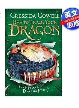 现货英文原版 驯龙高手如何打破龙的心：第8册 How to Train Your Dragon: How to Break a Dragon's Heart: Book 8