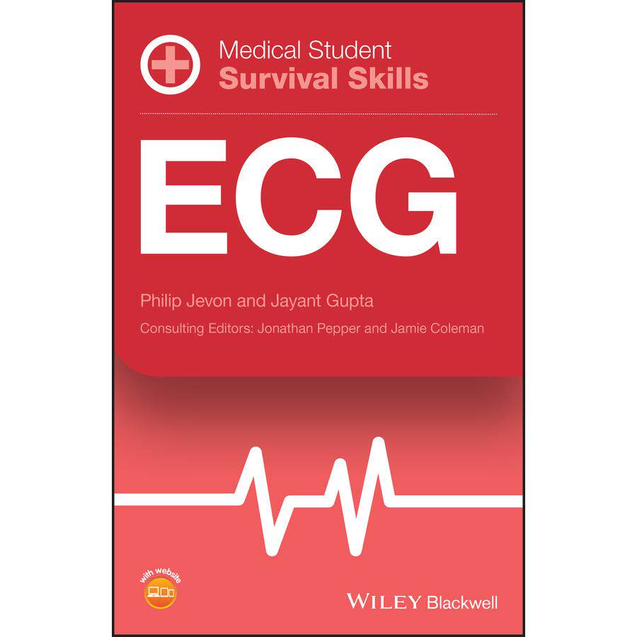 【预售 按需印刷】英文原版医学生生存技能：心电图Med Student SurvSkills: ECG原装进口正版书籍