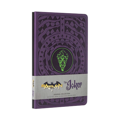 英文原版 DC漫画：蝙蝠侠和小丑 2册笔记本套装 DC Comics: Character Journal Collection : Batman and Joker 黑暗骑士 周边