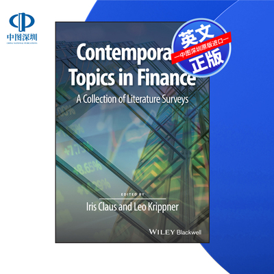 【预售 按需印刷】Wiley出版 当代金融主题:文献综述集 Contemporary Topics in Finance 进口英文正版书籍