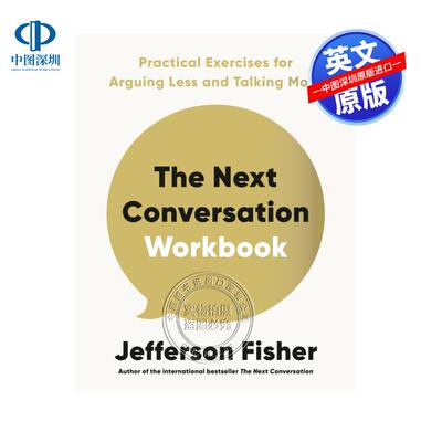预售英文原版 下一次对话工作练习册 少争论 多沟通 The Next Conversation Workbook Jefferson Fisher