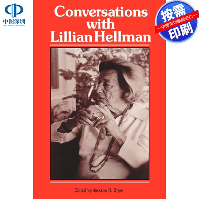 预售【按需印刷】英文原版 与莉莲·海尔曼的对话 Conversations with Lillian Hellman 原装进口正版书籍