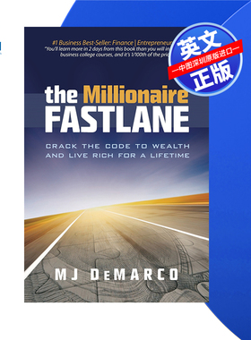 【预售 按需印刷】百万富翁快车道  The Millionaire Fastlane  理财指南 英文正版书籍
