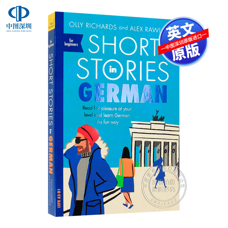 英文原版 适合初学者的德语短篇小说 英语德语双语版 Short Stories in German for Beginners 小语种学习 Olly Richards图片