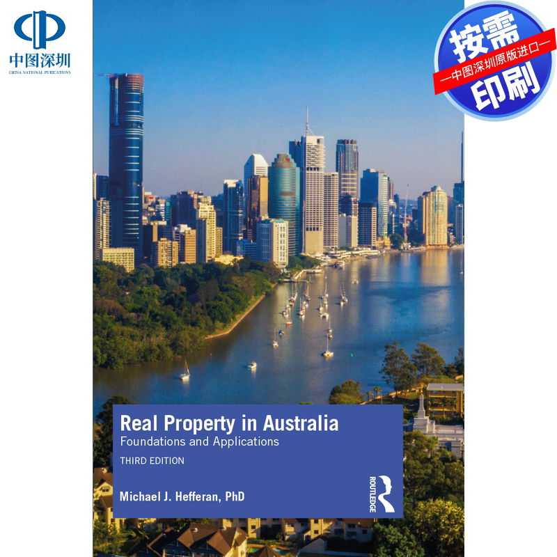 预售【按需印刷】英文原版 澳大利亚的不动产 Real Property in Australia 原装进口正版书籍