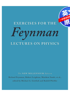 英文原版  费曼物理学讲义练习 Exercises for the Feynman Lectures on Physics 物理学科普百科教科书 理查德·费曼