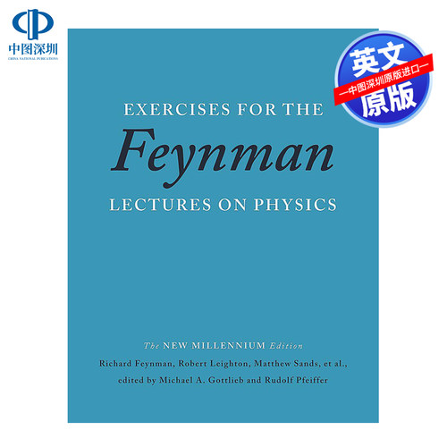 英文原版  费曼物理学讲义练习 Exercises for the Feynman Lectures on Physics 物理学科普百科教科书 理查德·费曼