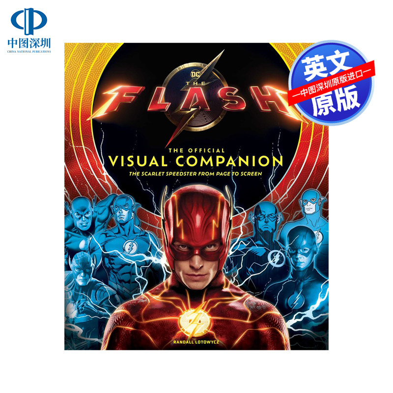 英文原版 DC 闪电侠 官方电影设定集 The Flash The Official Visual Companion 幕后人物制作细节艺术设定画册书 漫画周边