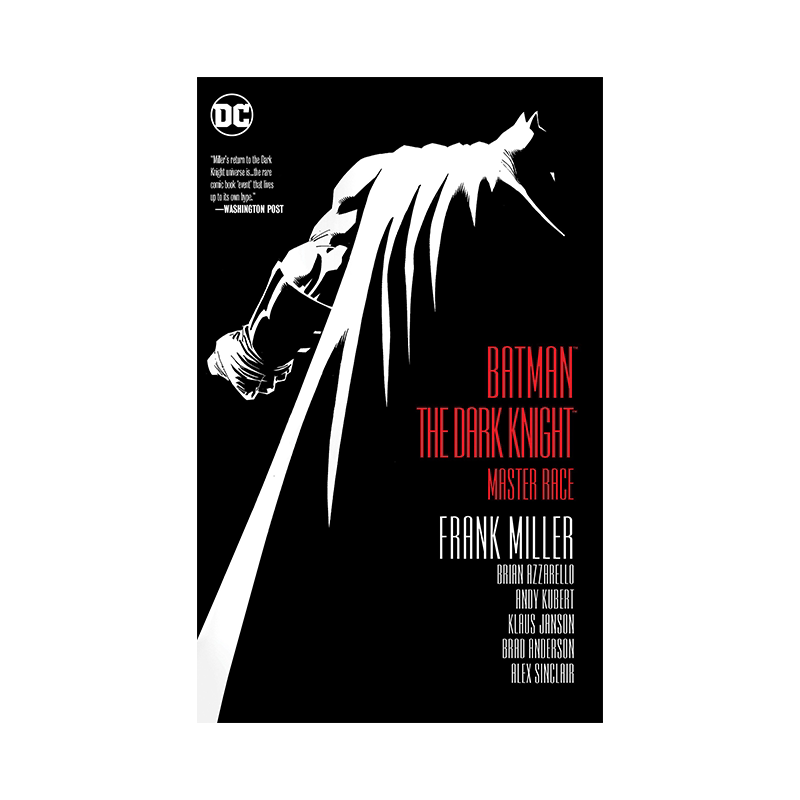 英文原版 DC系列 蝙蝠侠:黑暗骑士:优等种族 Batman: The Dark Knight: Master Race